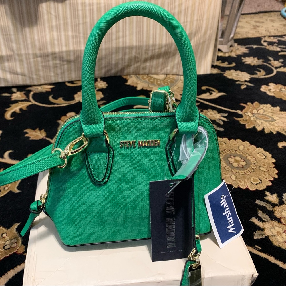 Steve Madden “BFAITH” green crossbody